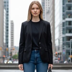 Tara Jarmon Vintage Blazer in Black Size 40